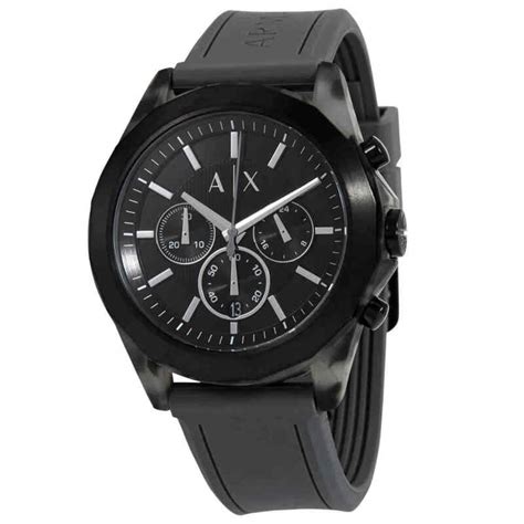 Armani Exchange Quartz Black Dial Men'S Watch .